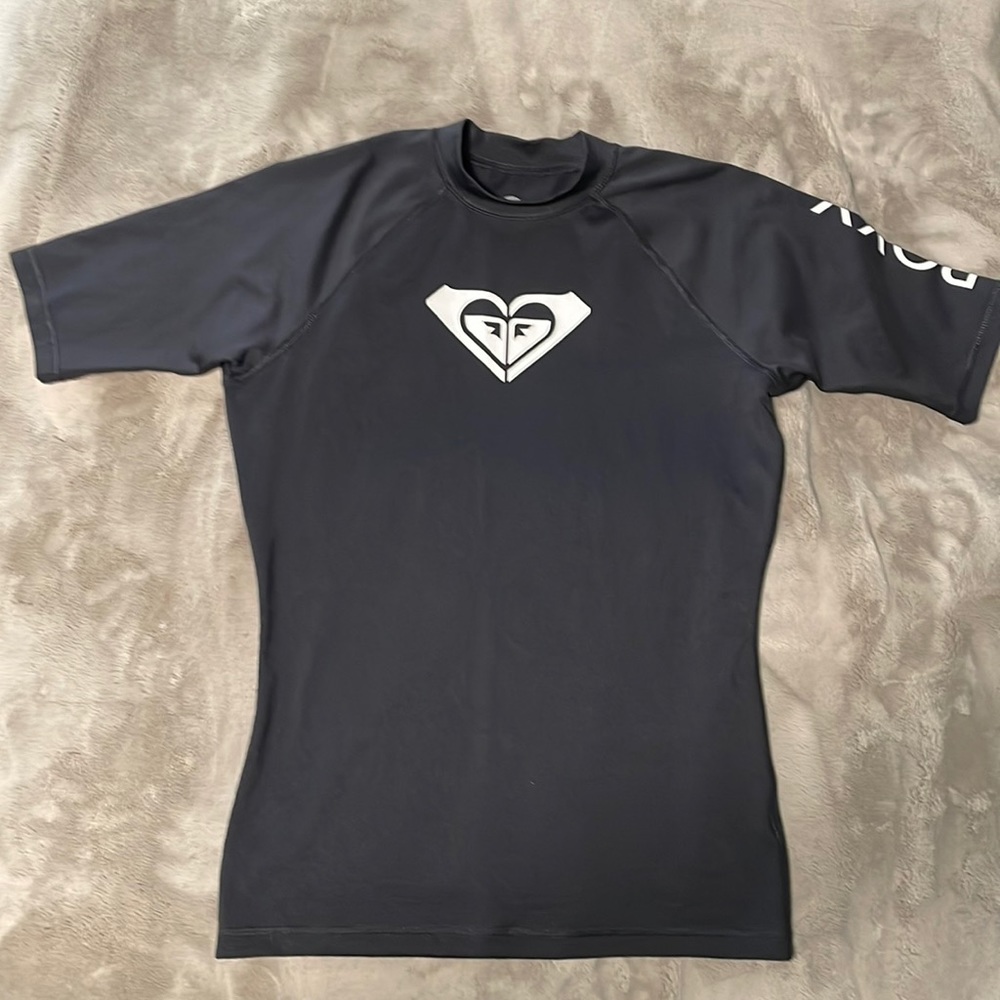 Girls Black ROXY Rashguard